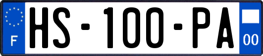 HS-100-PA