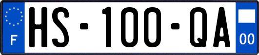 HS-100-QA