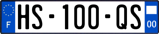 HS-100-QS
