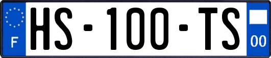 HS-100-TS
