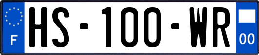 HS-100-WR