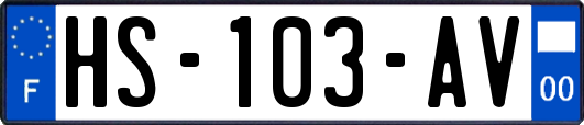 HS-103-AV