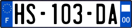 HS-103-DA