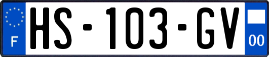 HS-103-GV