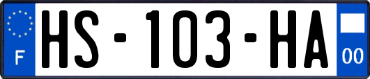 HS-103-HA