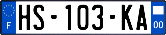 HS-103-KA