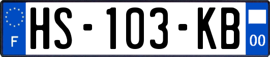 HS-103-KB