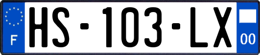 HS-103-LX