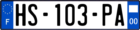 HS-103-PA