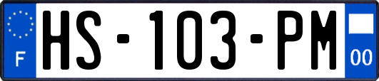 HS-103-PM