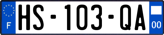 HS-103-QA