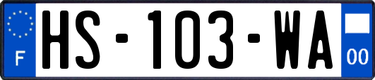 HS-103-WA