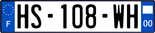 HS-108-WH