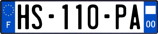 HS-110-PA