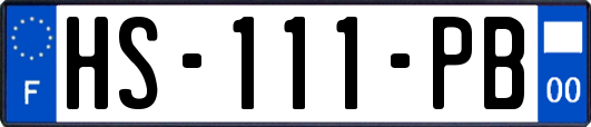 HS-111-PB