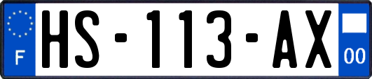 HS-113-AX
