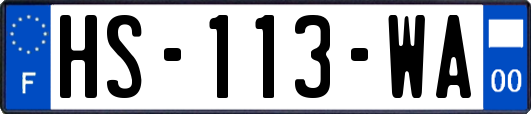 HS-113-WA