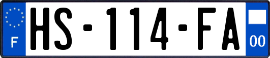 HS-114-FA