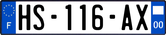 HS-116-AX