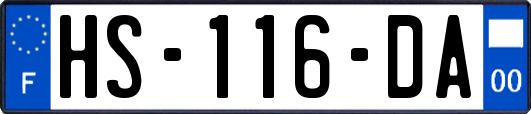 HS-116-DA