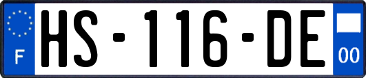 HS-116-DE