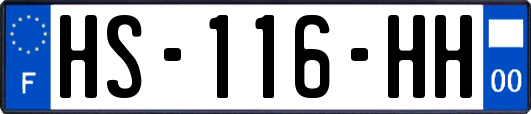 HS-116-HH