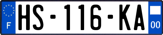 HS-116-KA