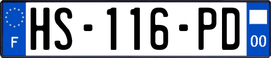HS-116-PD
