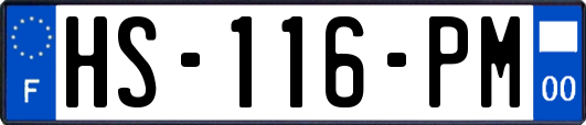 HS-116-PM