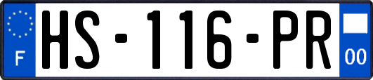 HS-116-PR