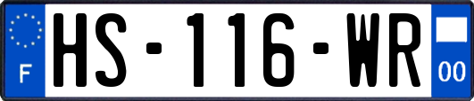 HS-116-WR