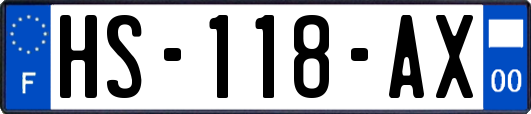 HS-118-AX