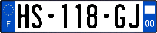 HS-118-GJ