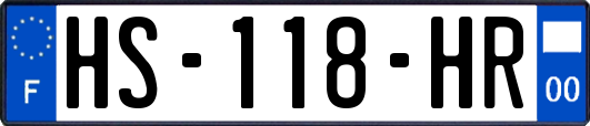 HS-118-HR
