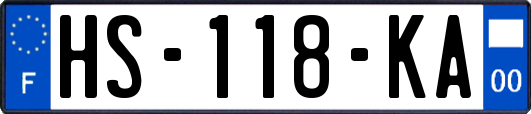 HS-118-KA