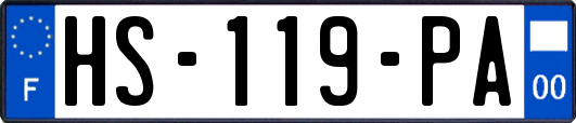 HS-119-PA
