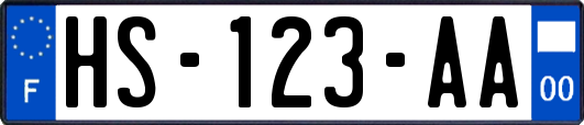 HS-123-AA