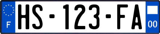 HS-123-FA