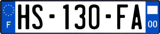 HS-130-FA