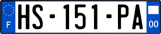 HS-151-PA