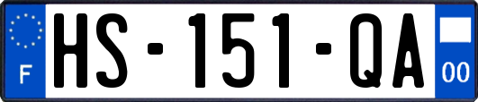 HS-151-QA