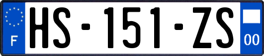 HS-151-ZS