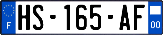 HS-165-AF