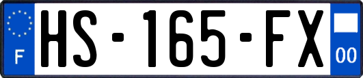 HS-165-FX