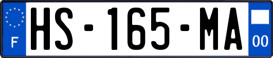 HS-165-MA