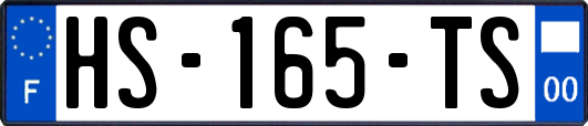 HS-165-TS