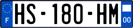 HS-180-HM