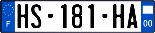HS-181-HA