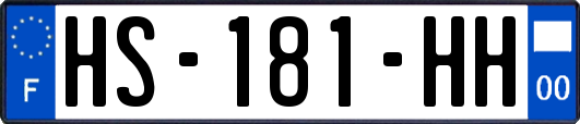 HS-181-HH