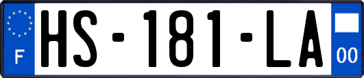 HS-181-LA